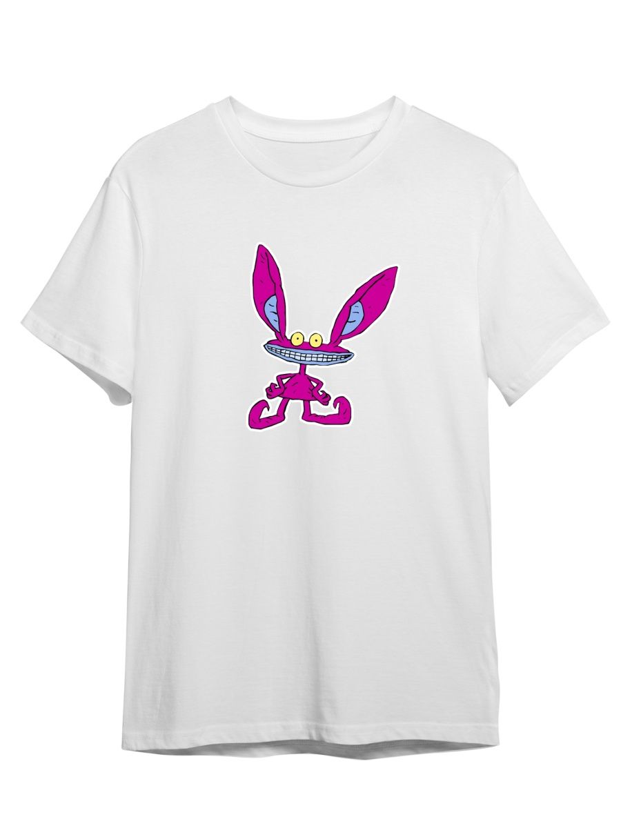 

Футболка унисекс СувенирShop Мультфильм/Реальные монстры 2 белая S, Белый, "Мультфильм/Реальные монстры" 2