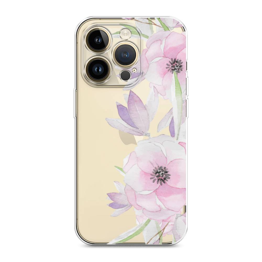 

Чехол Awog на Apple iPhone 14 Pro Max / Айфон 14 Pro Max "Нежные анемоны", 15050-8