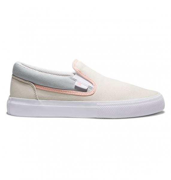 

Слипоны женские DC SHOES ADJS300277-GP2 бежевые 37 EU, Бежевый, ADJS300277-GP2