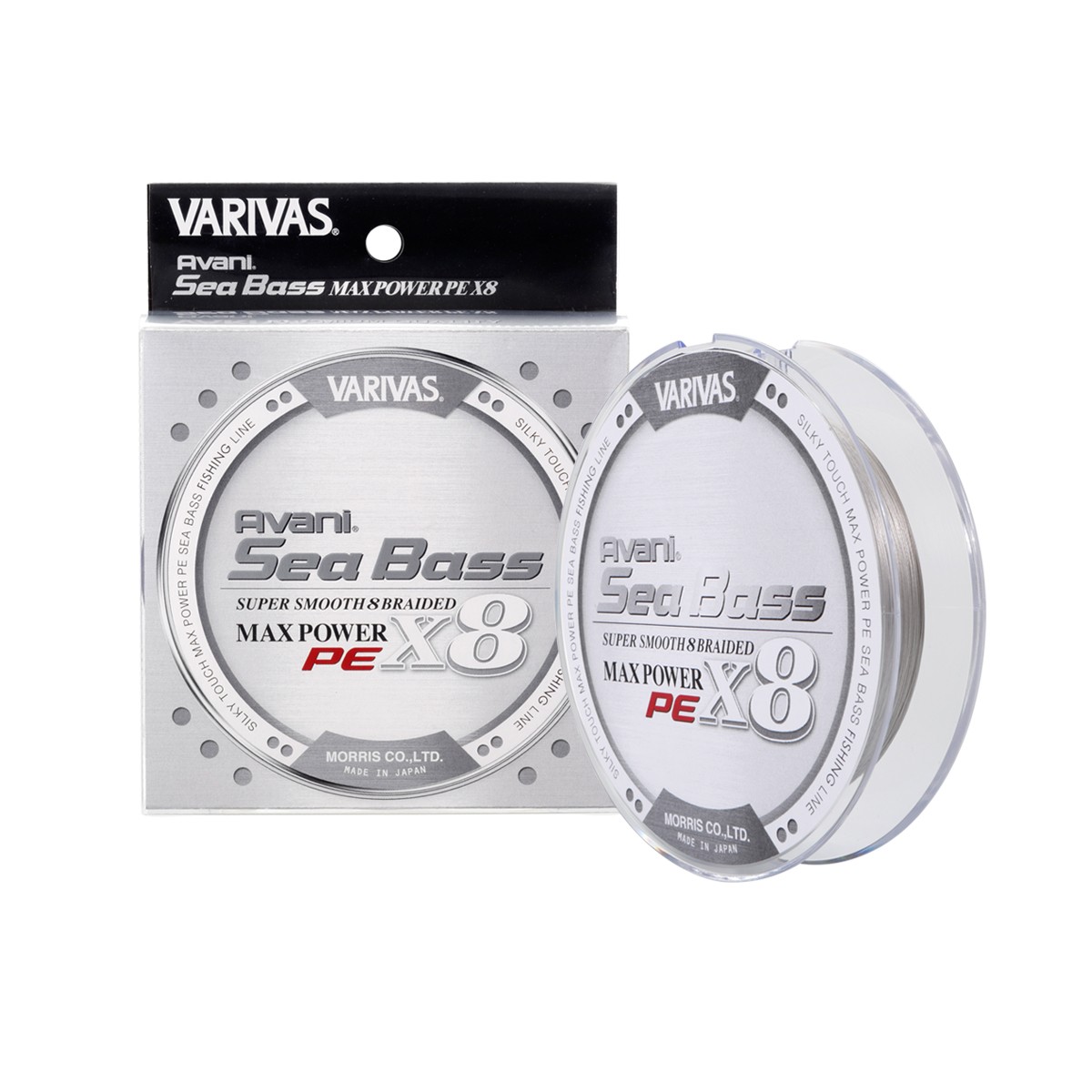 фото Шнур varivas avani seabass max power x8 s.gray 150м pe 1.5