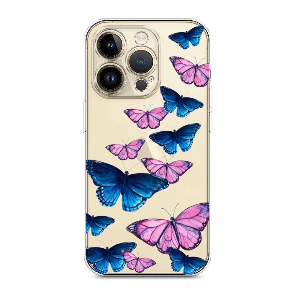 

Чехол Awog на Apple iPhone 14 Pro Max / Айфон 14 Pro Max "Полет бабочек", 15050-2
