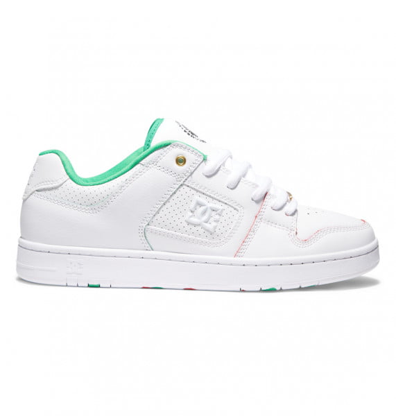 

Кроссовки мужские DC SHOES ADYS100686-WRD белые 42 EU, ADYS100686-WRD