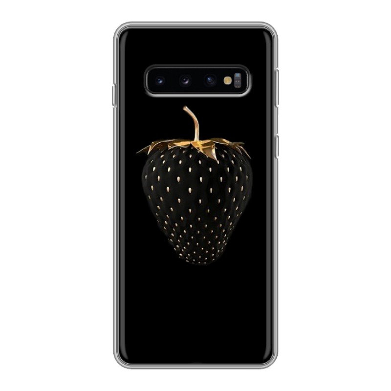 фото Чехол для samsung galaxy s10 (sm-g973) с рисунком и защитой камеры 100gadgets