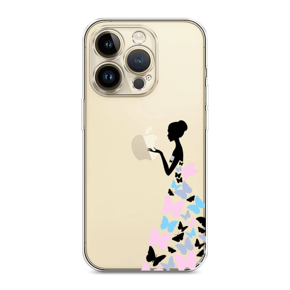 

Чехол Awog на Apple iPhone 14 Pro Max / Айфон 14 Pro Max "Платье из бабочек", 15050-1