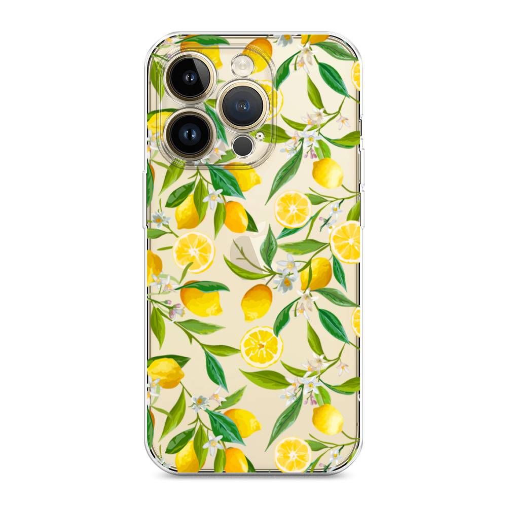 

Чехол Awog на Apple iPhone 14 Pro Max / Айфон 14 Pro Max "Сочные лимоны", 15050-10