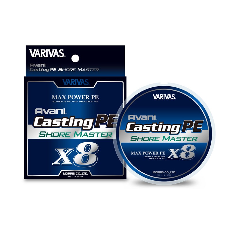 фото Шнур varivas avani casting pe max power x8 shore master 200м pe 1.5