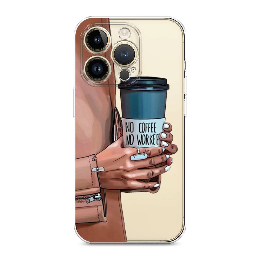 

Чехол Awog на Apple iPhone 14 Pro Max / Айфон 14 Pro Max "No coffee", 15050-7