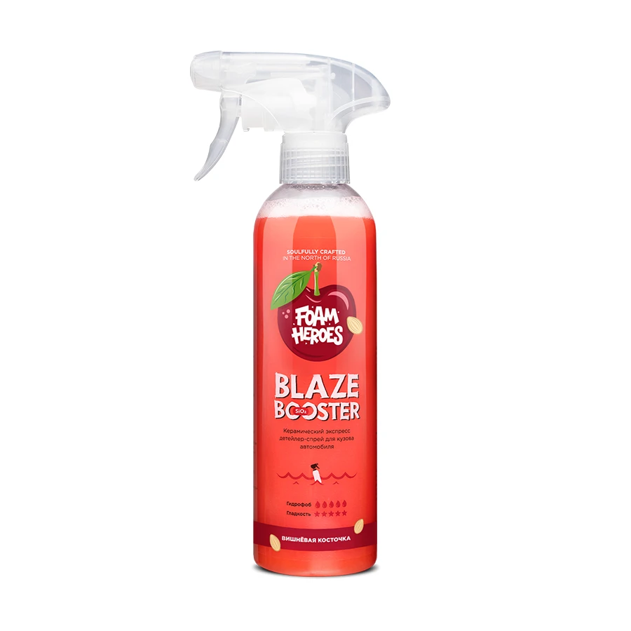 детейлер-спрей Foam Heroes Blaze Booster Cherry Bone Керамический 500мл
