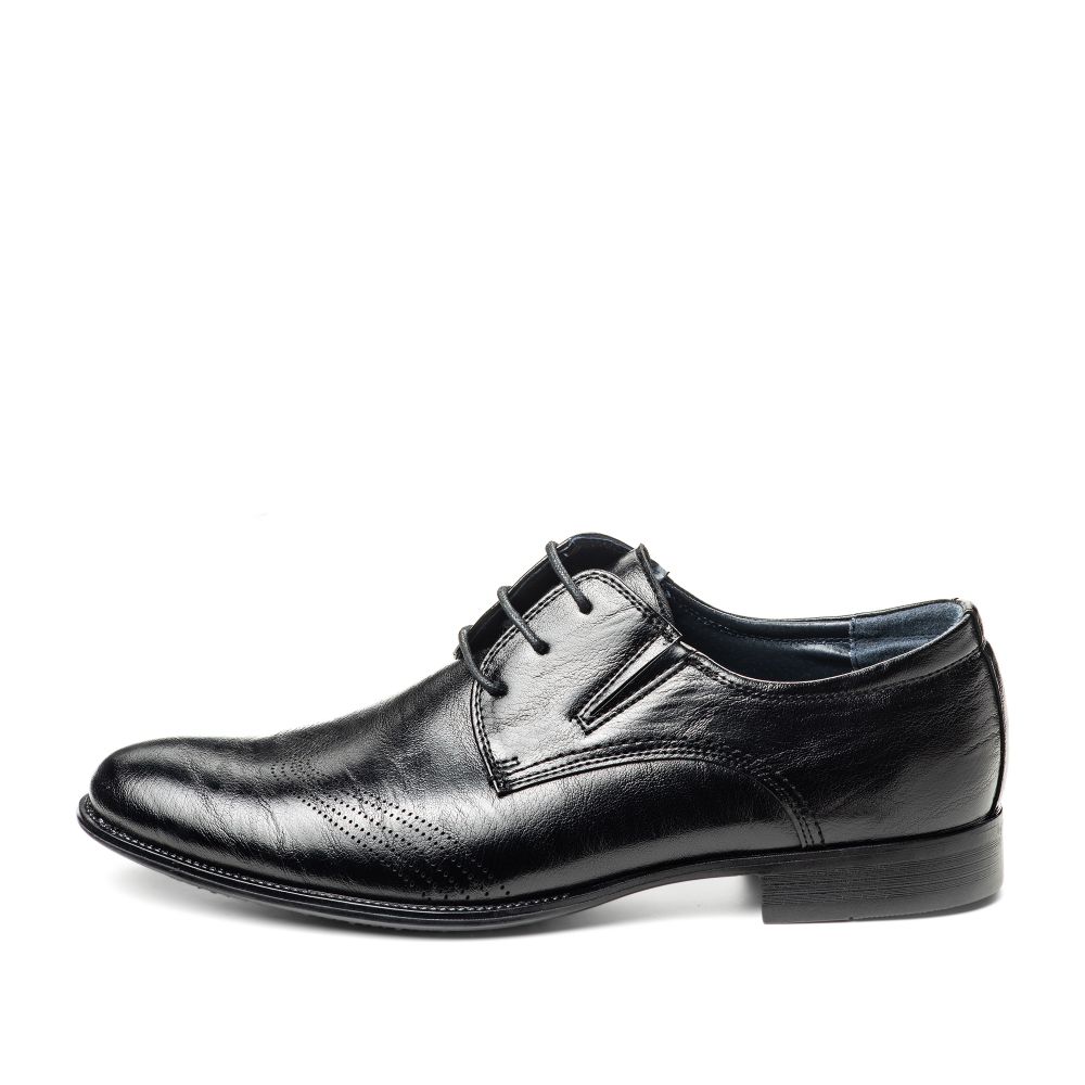 

Туфли мужские INSTREET 188-29MV-006SK черные 40 RU, 188-29MV-006SK