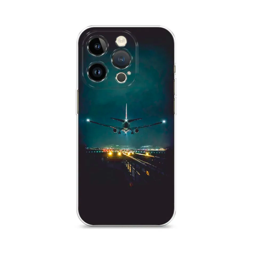 

Чехол Awog на Apple iPhone 14 Pro Max / Айфон 14 Pro Max "Ночной рейс", Разноцветный, 15050-6