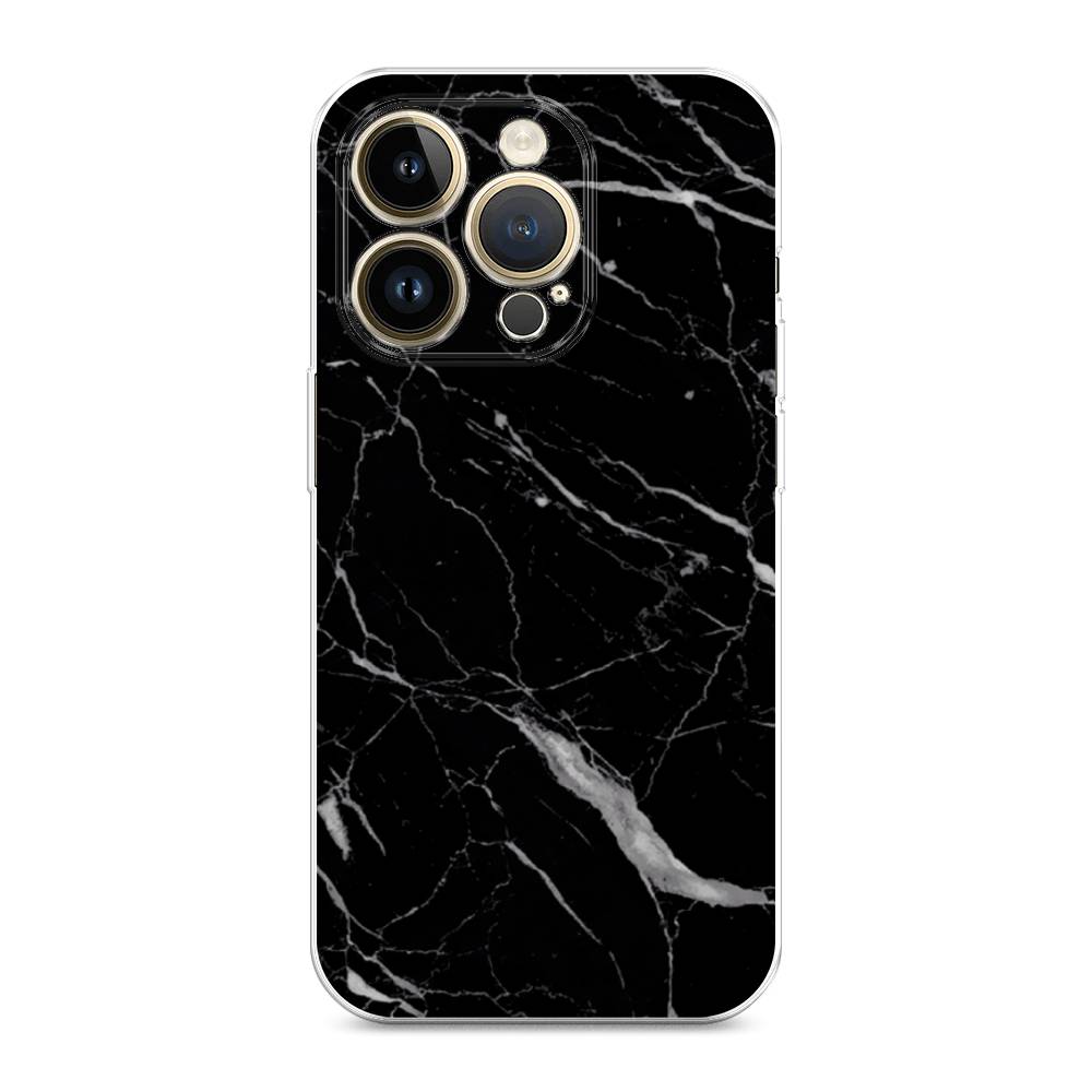 

Чехол Awog на Apple iPhone 14 Pro Max / Айфон 14 Pro Max "Черный минерал", 15050-3