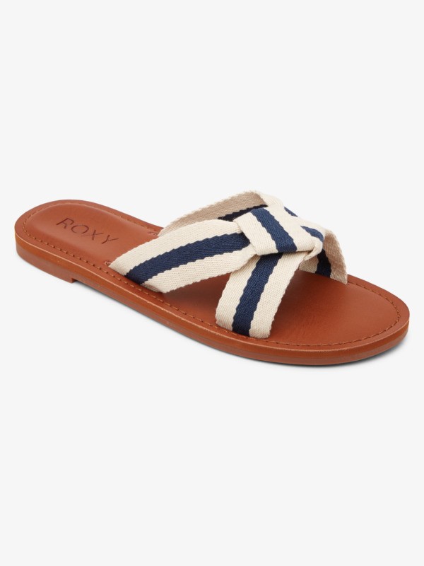 

Сланцы женские Roxy ARJL200792-NAU белые 38 EU, Белый, ARJL200792-NAU