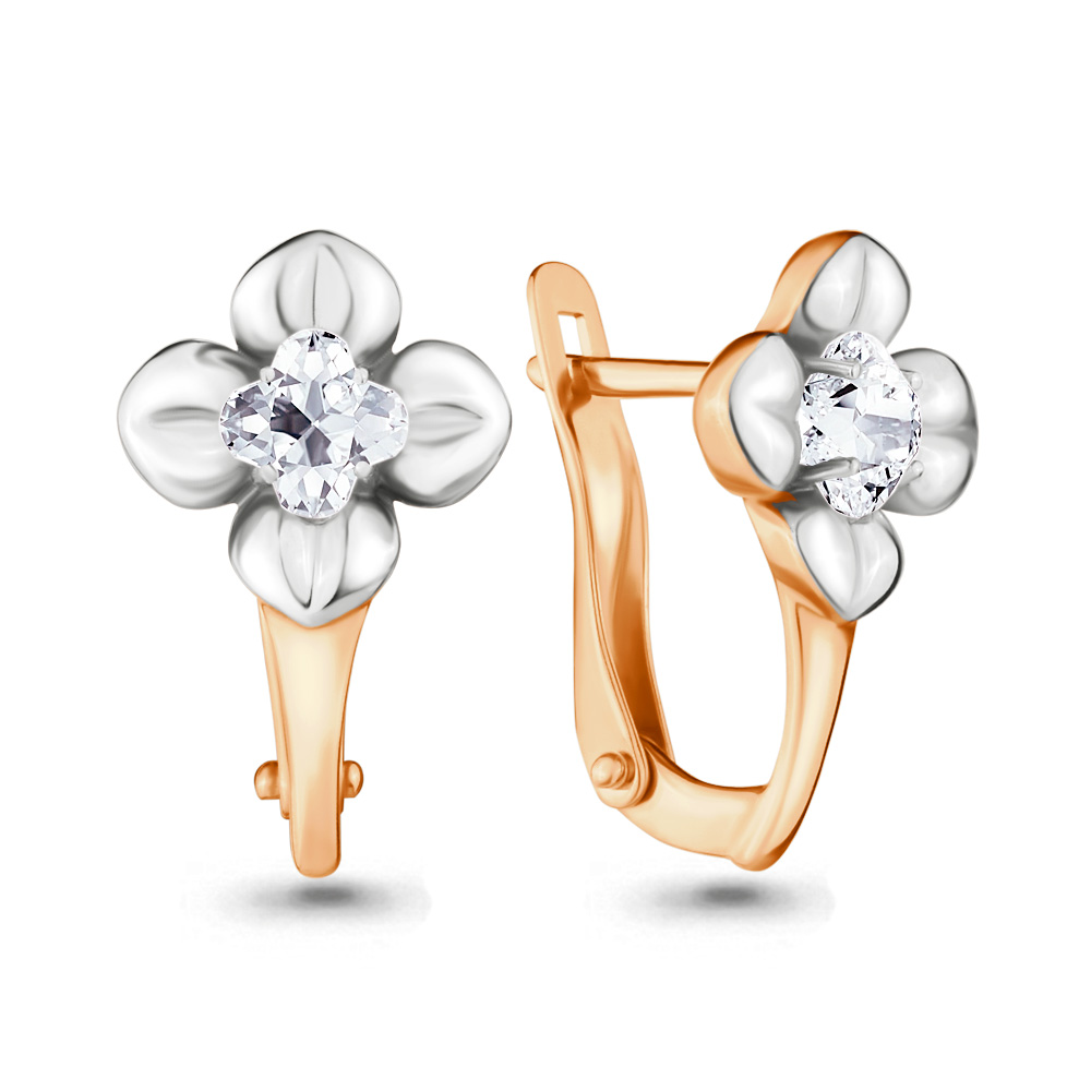 

Серьги из серебра с фианитом Aquamarine Aquamarine 43379_925_з, 43379_925_з
