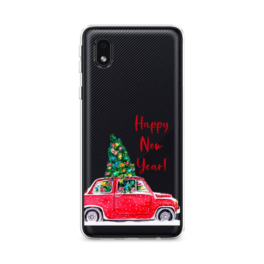 

Чехол на Samsung Galaxy A01 Core "Happy New Year", Красный;зеленый, 2101250-5