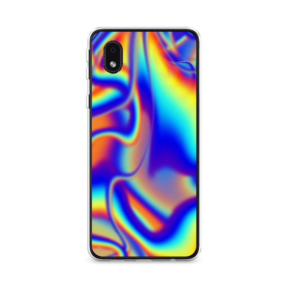 

Чехол на Samsung Galaxy A01 Core "Яркая голограмма", Разноцветный, 2101250-3