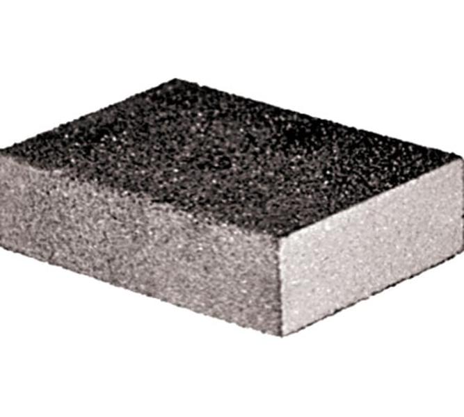 Губка шлифовальная угловая, алюминий-оксидная, 100x70x25 мм, Р 240, средняя жесткость FIT губка шлифовальная угловая алюминий оксидная средняя жесткость р360