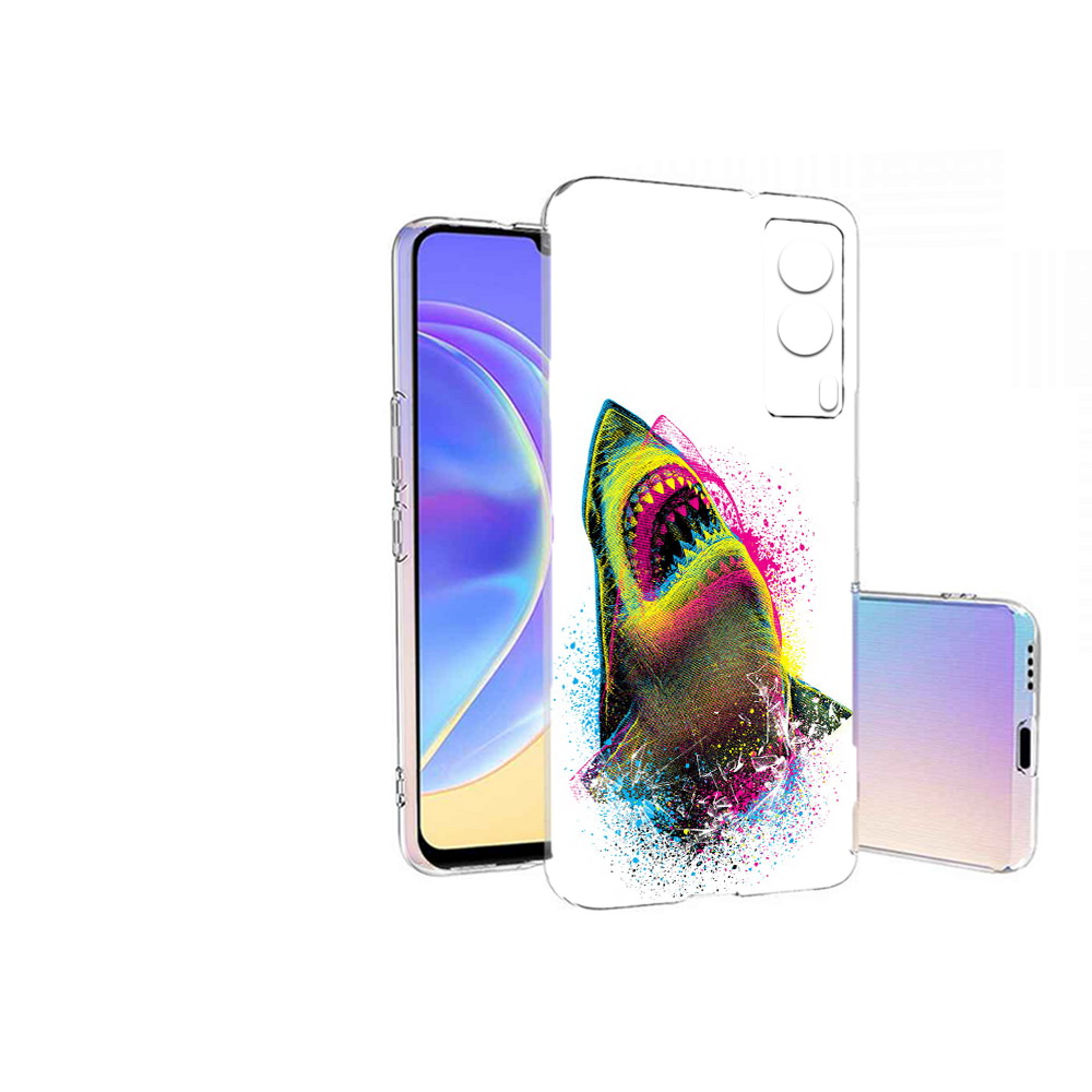 

Чехол MyPads Tocco для Vivo V21E челюсти-2 (PT161736.380.674), Прозрачный, Tocco