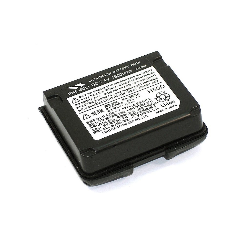 фото Аккумулятор для yaesu vx-5r, vx-6r, vx-7r, li-ion, 1500mah, 7.4v oem