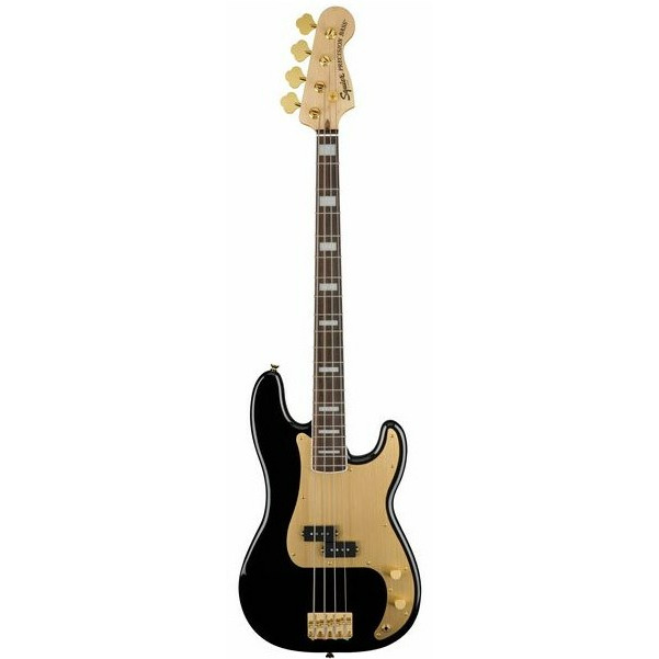 

Бас-гитара Fender SQUIER 40th ANN P Bass LRL Black, SQUIER 40th ANN P Bass LRL Black
