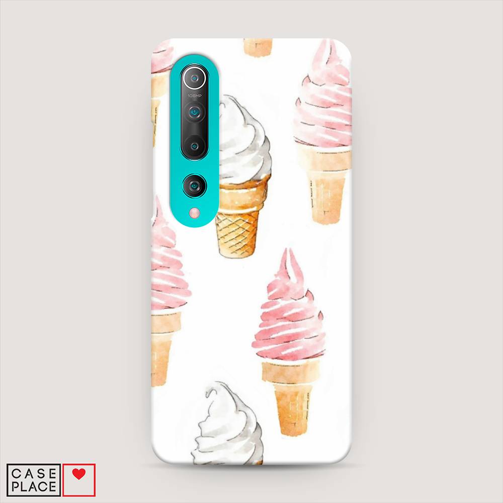 

Пластиковый чехол "Нарисованное мороженое" на Xiaomi Mi 10 Pro, 37820-7