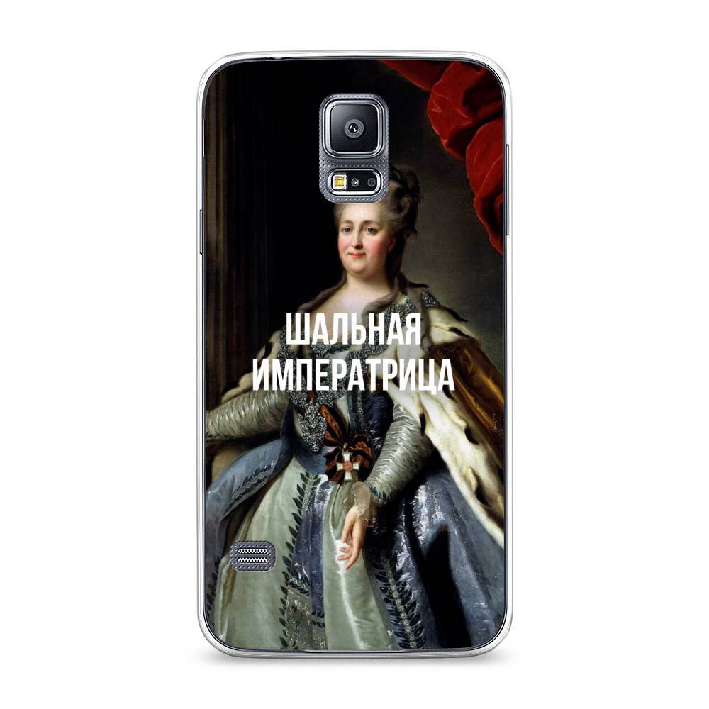 

Чехол Awog на Samsung Galaxy S5 "Шальная императрица", Синий;красный;белый, 24150-6