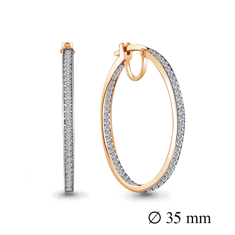 

Серьги из серебра с фианитом Aquamarine Aquamarine 42427А_925_з, 42427А_925_з