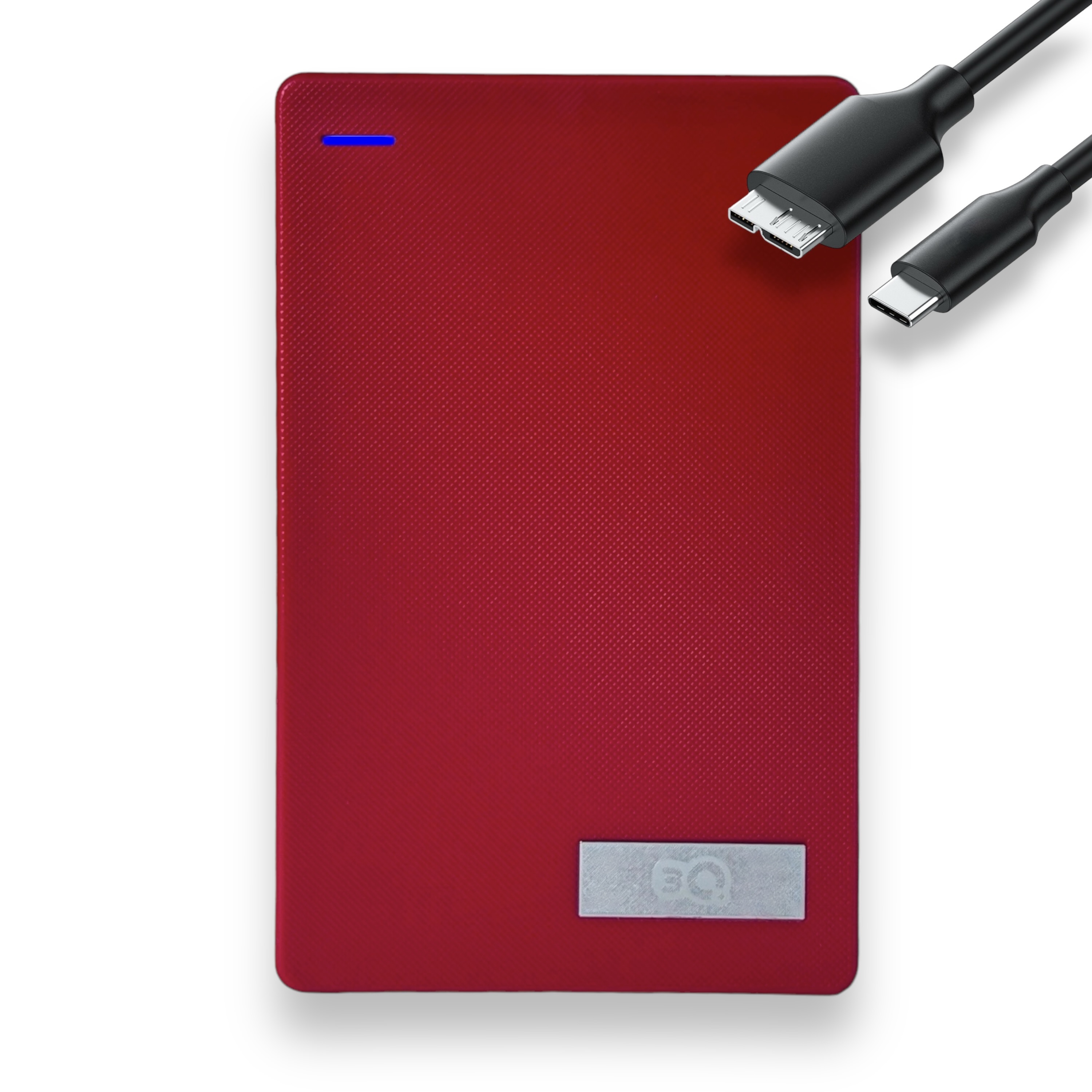 

Внешний жёсткий диск 3Q 3QHDD-S180H-500TC 500GB Red, Красный, 3QHDD-S180H-500TC