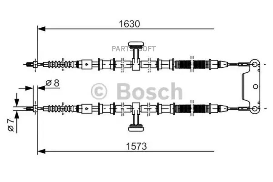 

ТРОС ТОРМОЗНОЙ Bosch 1987477763