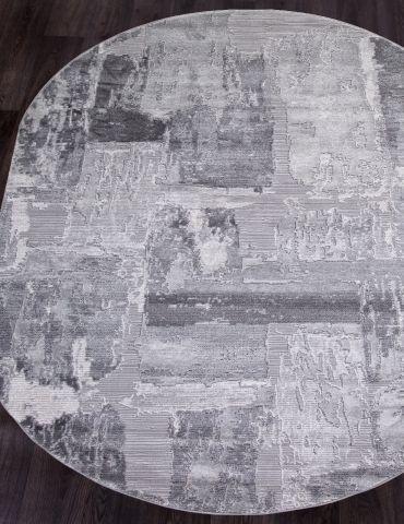 

Ковер ARMINA 03758A GREY / GREY Овал ворс 10 мм Полиэстер + Полипропилен 1,6x2,3 м