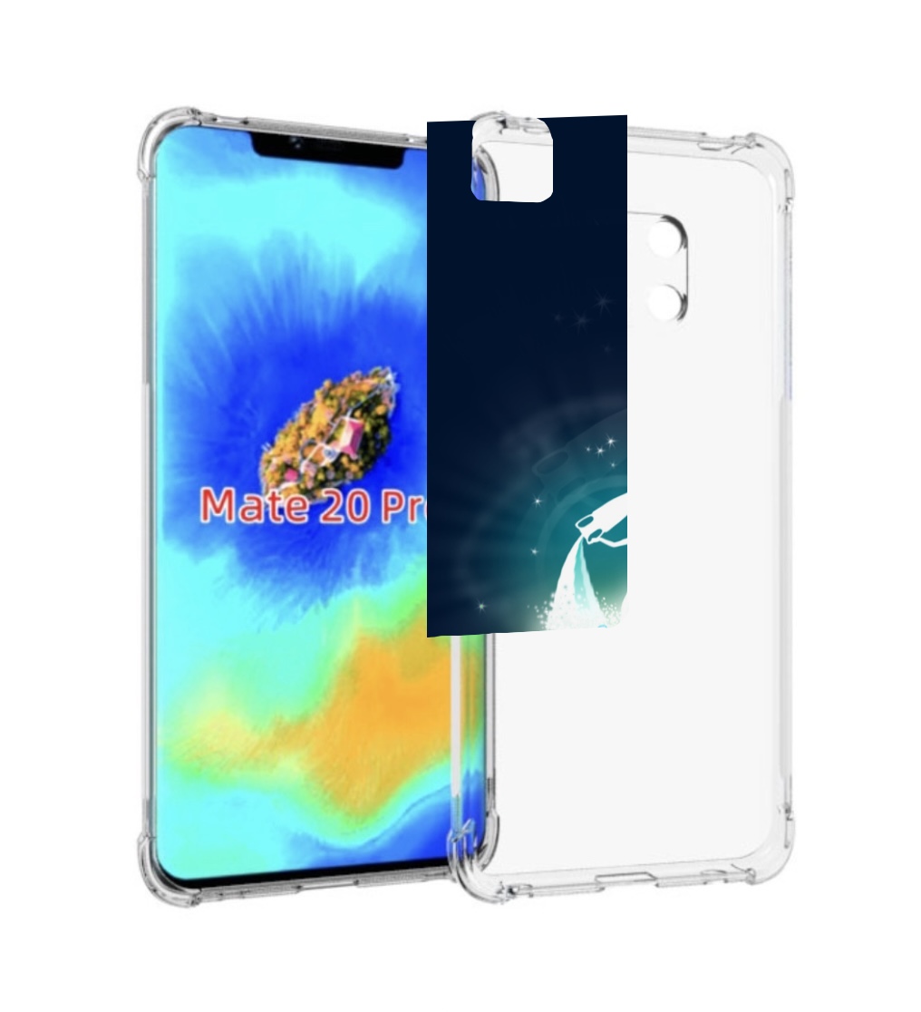 

Чехол MyPads знак зодиака водолеи 1 для Huawei Mate 20 Pro/Mate 20 RS 6.39, Прозрачный, Tocco