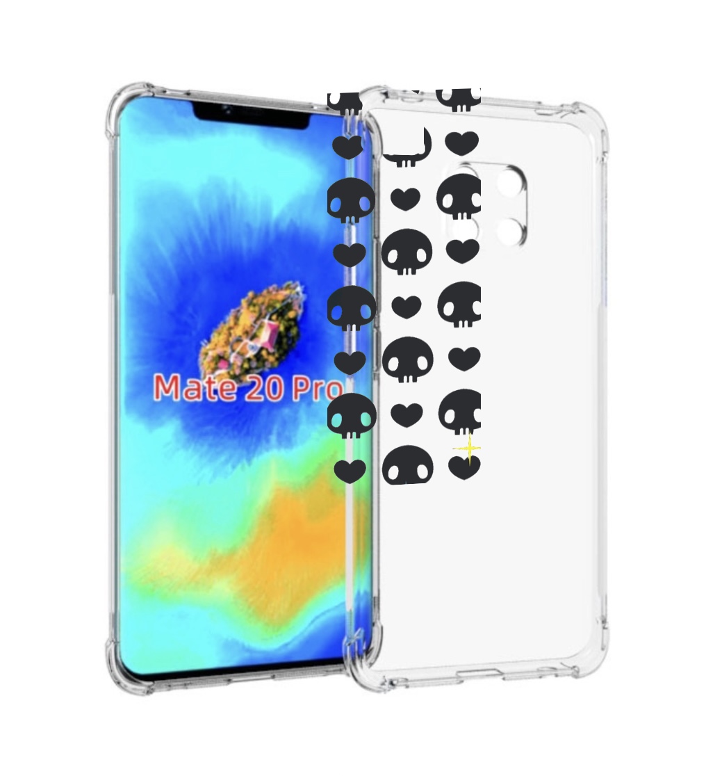 

Чехол MyPads злые-мини-животные детский для Huawei Mate 20 Pro/Mate 20 RS 6.39, Прозрачный, Tocco