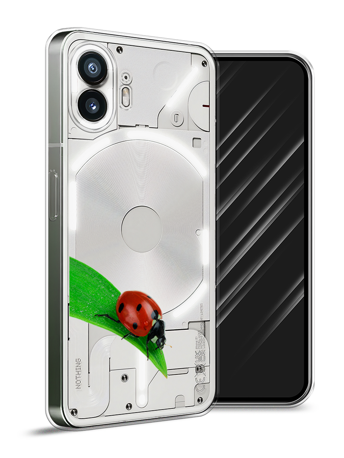 

Чехол Awog на Nothing Phone (2) "На счастье", Белый;красный;зеленый, 3300250-1