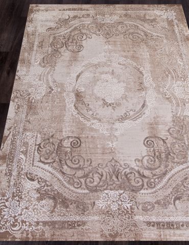

Ковер ARMINA 03707A BROWN / BROWN ворс 10 мм Полиэстер + Полипропилен 1,6x2,3 м