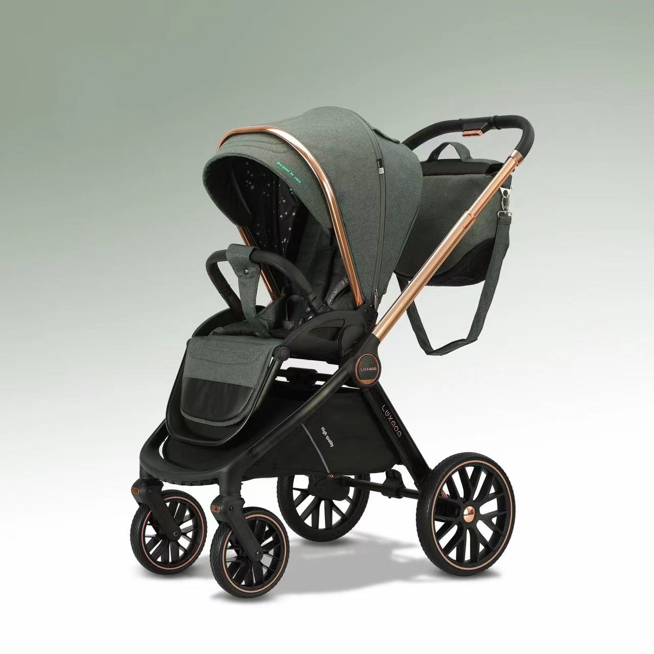 Коляска прогулочная Luxmom 788 зеленый 37599₽