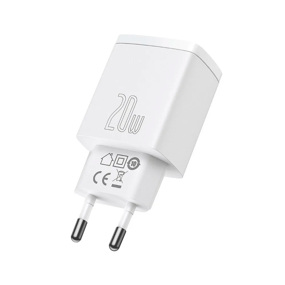 

Сетевое зарядное устройство Baseus Compact Quick Charger, 3 А, белый (CCXJ-B02), Compact Quick Charger