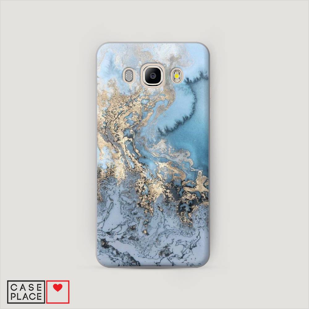 

Чехол Awog "Морозная лавина синяя" для Samsung Galaxy J5 2016