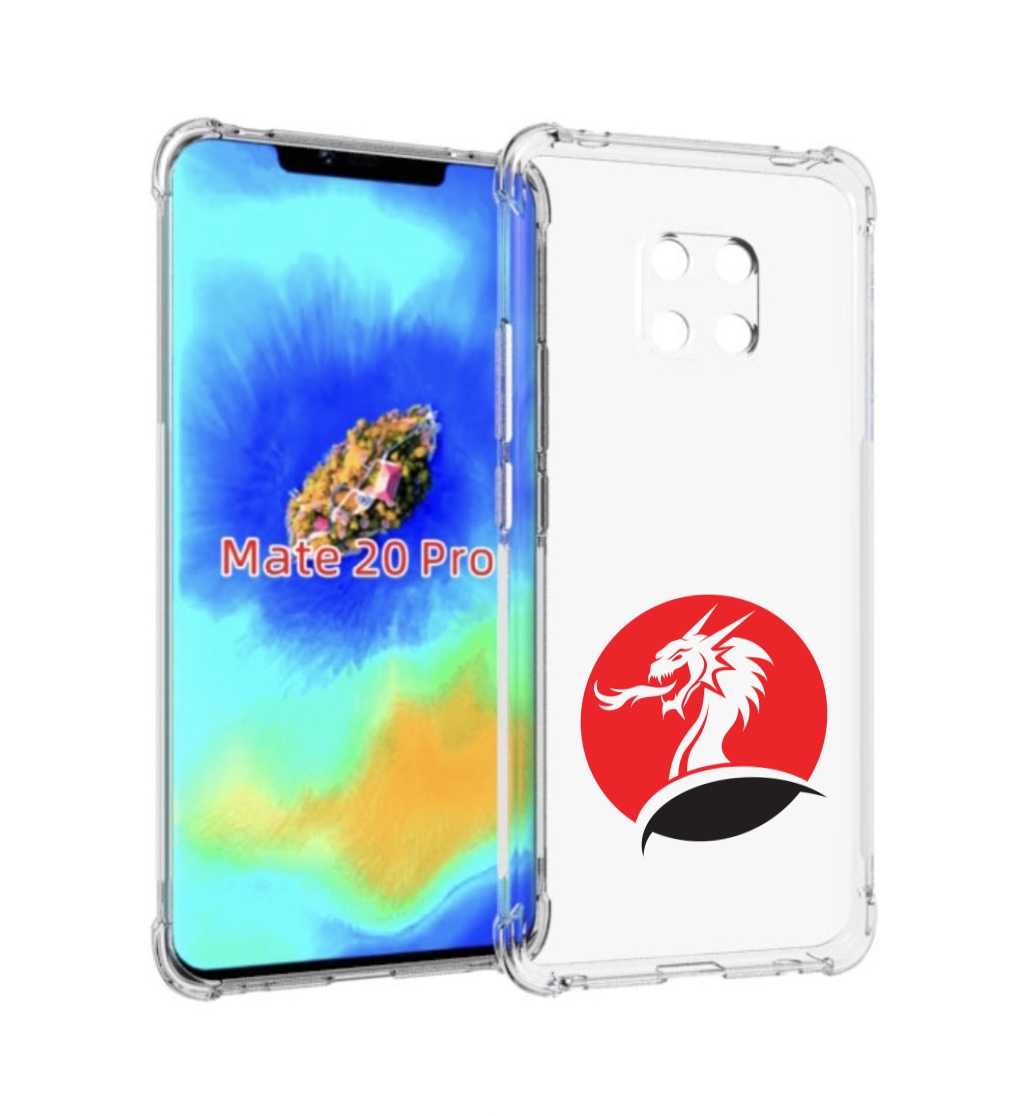 Чехол MyPads дракон-рисунок для Huawei Mate 20 Pro/Mate 20 RS 6.39