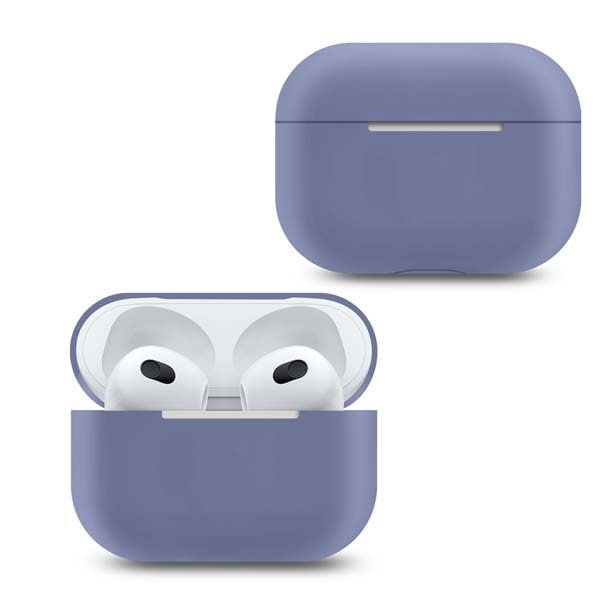 фото Чехол для airpods 3 silicone midnight blue nobrand