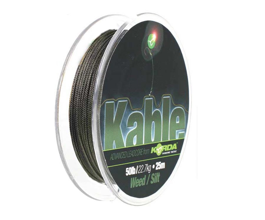 Лидкор Korda Kable Leadcore 25м Weed KABWG