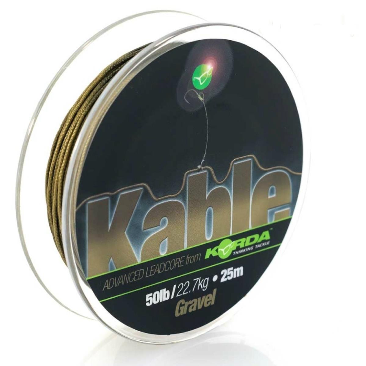 Лидкор Korda Kable Leadcore 25м Gravel KABGB