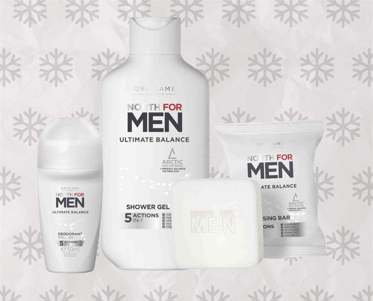 Подарочный набор для мужчин Oriflame North for Men Ultimate Balance