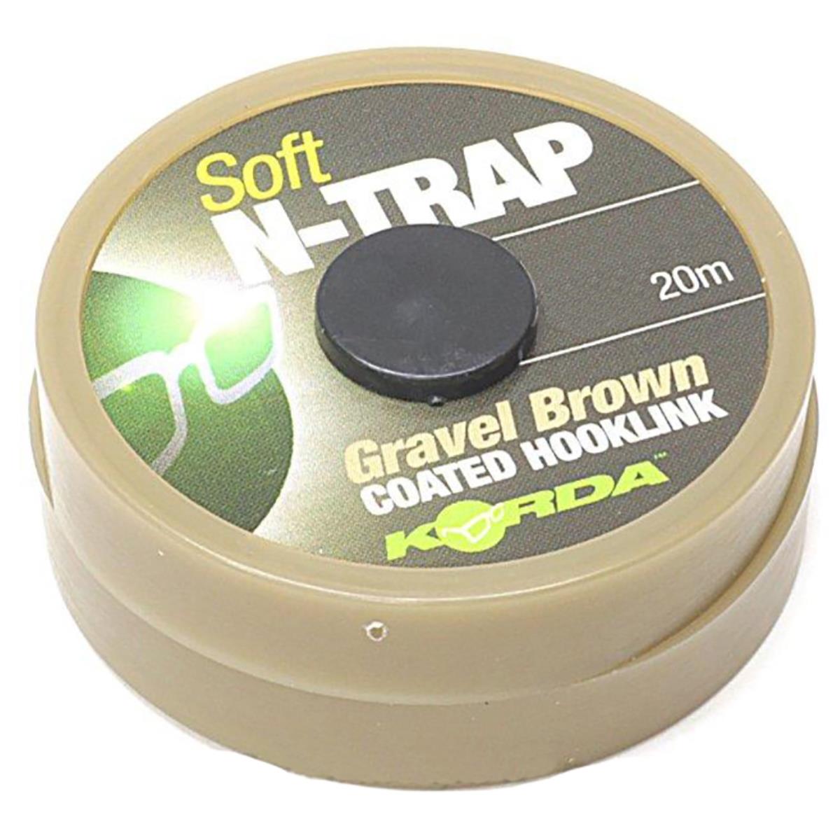 Поводковый материал Korda N-Trap Soft Gravel 30lb 20м KNT12