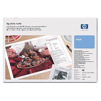 

Фотобумага A3+ HP Q5492A 148г/м2, 50л., Белый