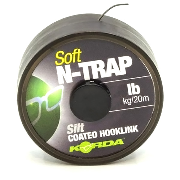 Поводковый материал Korda N Trap Soft Slit 30lb (KNT21)