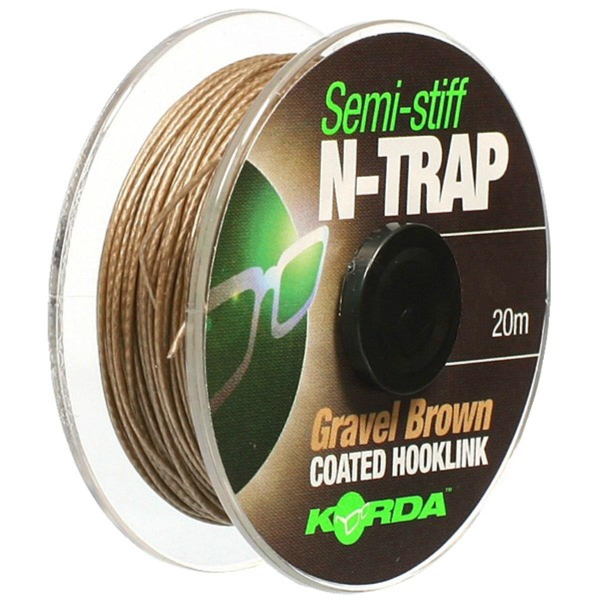 

Поводковый материал Korda N Trap Semi Gravel 30lb (KNT15)