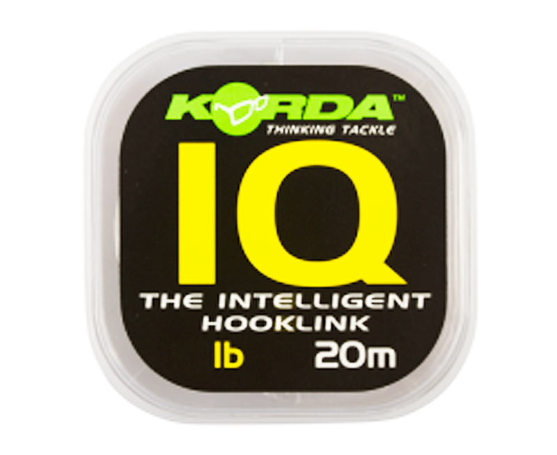 

Поводковый материал Korda IQ The Intelligent Hooklink 10lb KIQ10, Прозрачный