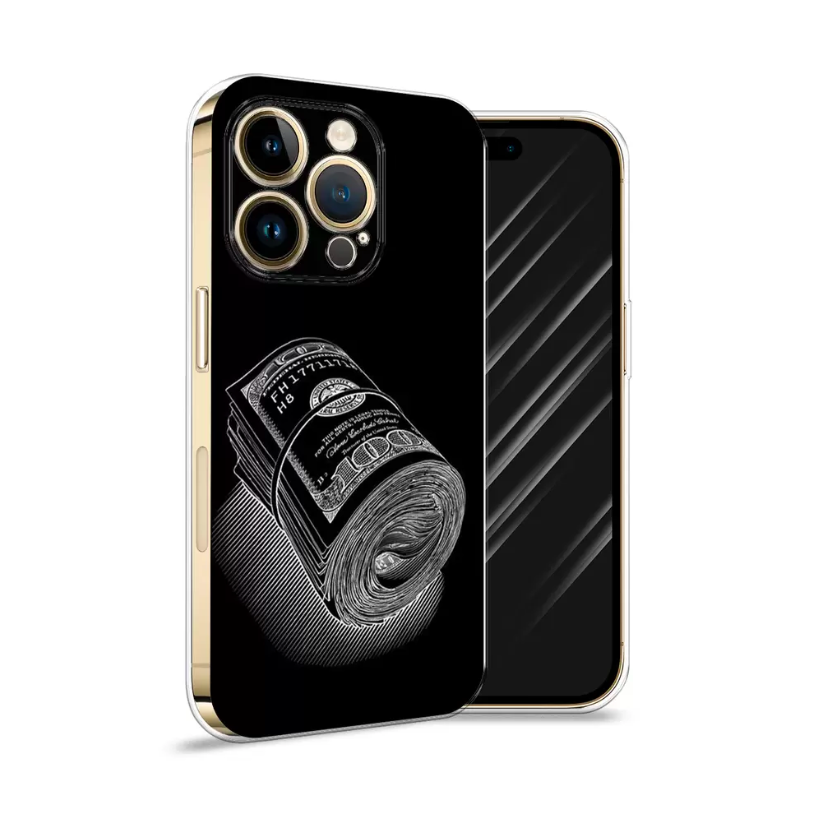 

Чехол Awog на Apple iPhone 14 Pro Max / Айфон 14 Pro Max "Кубышка денег", Разноцветный, 15050-5