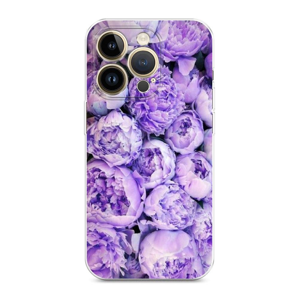 

Чехол Awog на Apple iPhone 14 Pro Max / Айфон 14 Pro Max "Пионы сиреневые", 15050-8