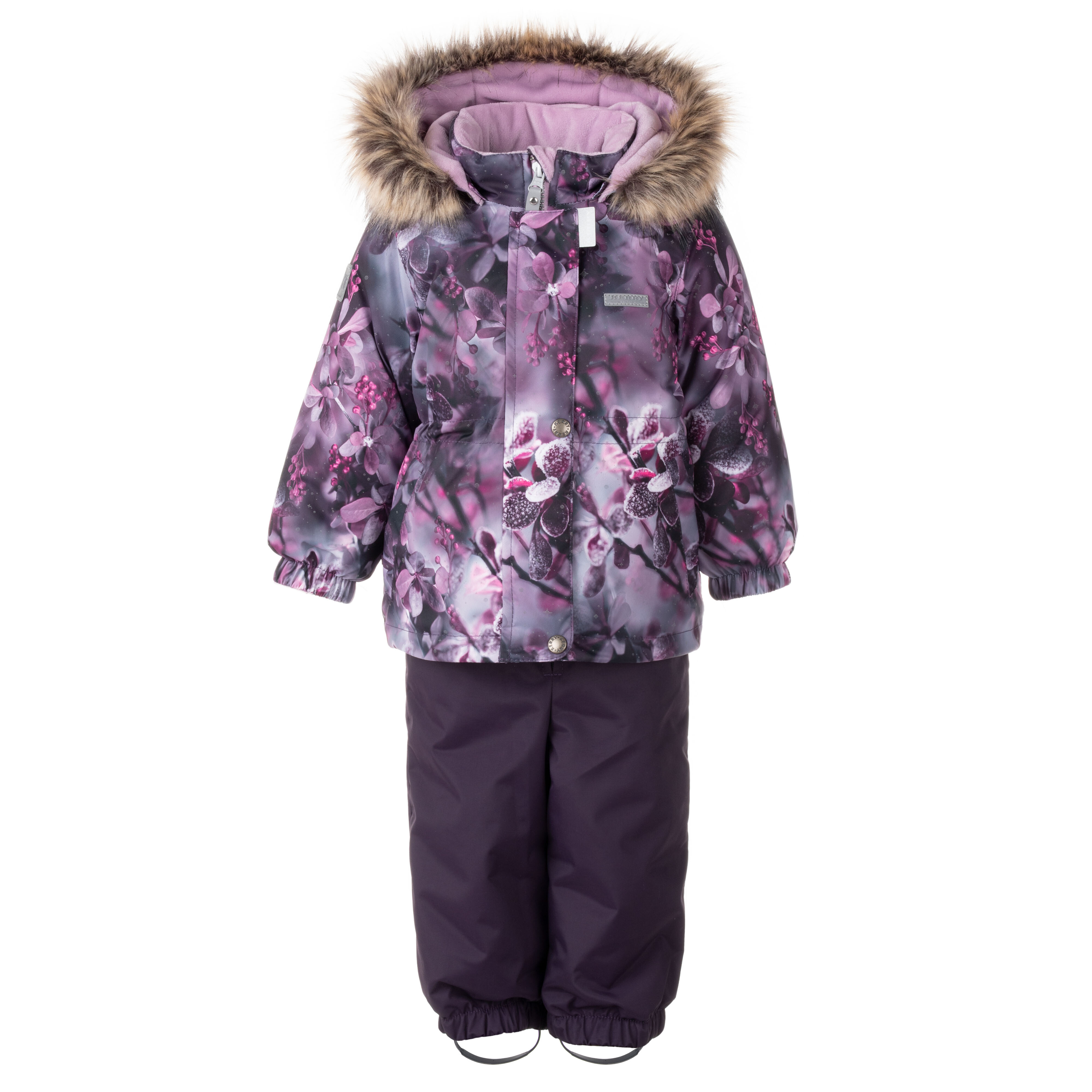 Комплект верхней одежды для девочек KERRY K22418 A фиолетовый 86