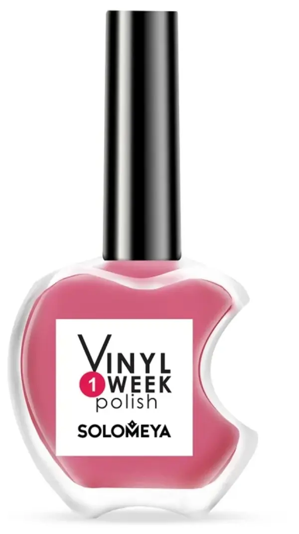 фото Лак для ногтей solomeya one week vinyl polish maroon, №21, 13 мл